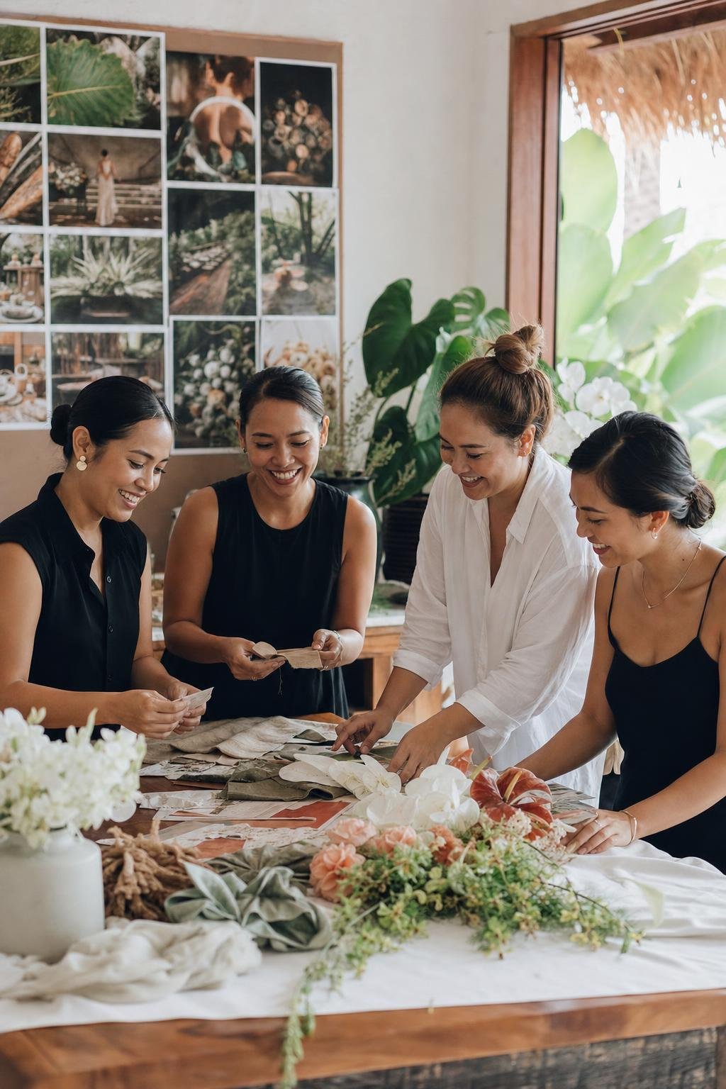 L'équipe locale de Mariage Balinais à Sanur, Bali