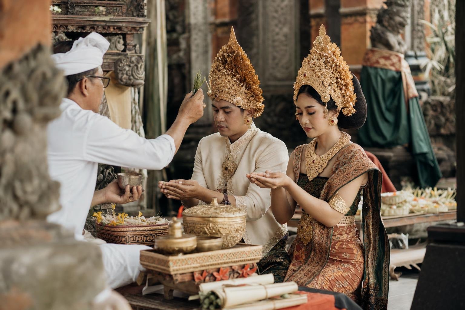 Mariage à Bali - balinese