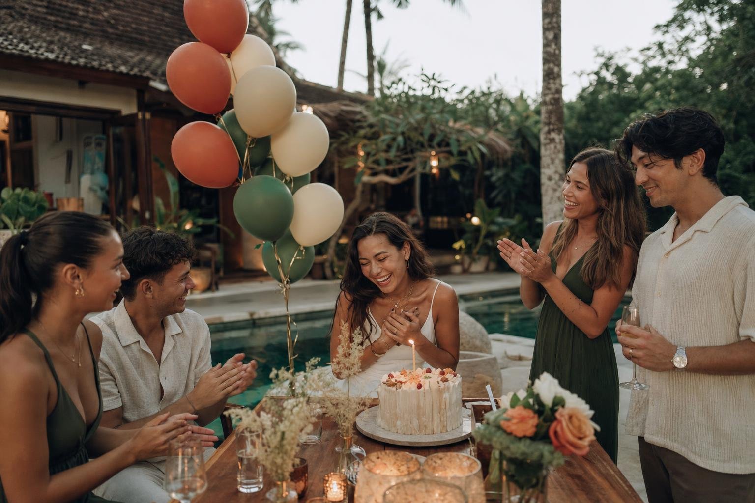 Mariage à Bali - birthday