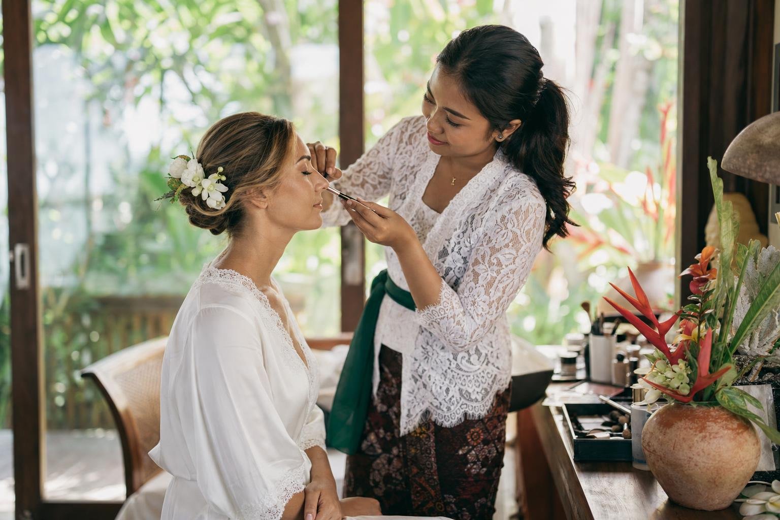 Mariage à Bali - makeup